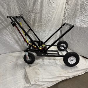 ONE MAN STAND WITH BIG WHEELS